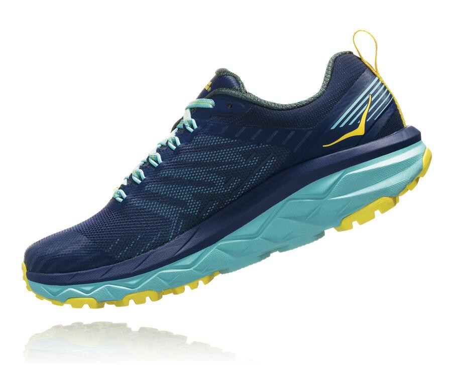 Hoka One One Challenger Atr 5 Trailskor Dam - Blå - EYOVH-9285